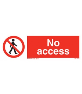 8557 No access + symbol