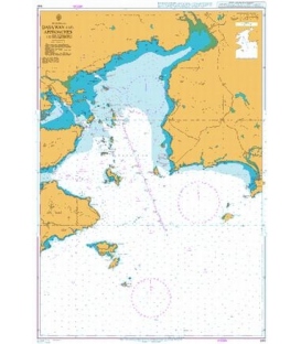 British Admiralty Nautical Chart 340 Daya Wan and Approaches to Huizhou