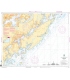 Norwegian Nautical Chart 453 Arendal havn med innseilinger