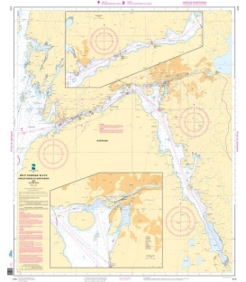 Norwegian Nautical Chart 470 Singlefjorden, Iddefjorden med Halden havn