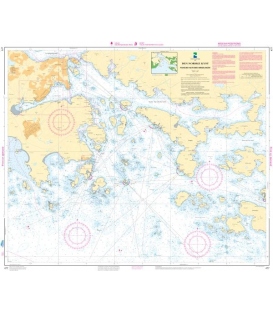 Norwegian Nautical Chart 477 Farsund havn med innseilinger