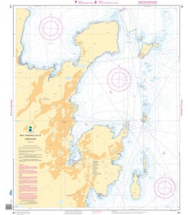 Norwegian Nautical Chart 487 Harstad havn
