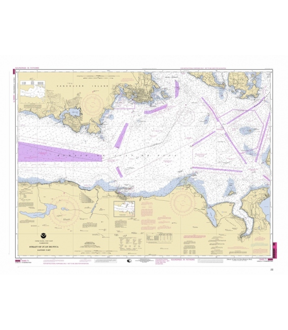 18465 TR - Strait of Juan de Fuca Training Chart