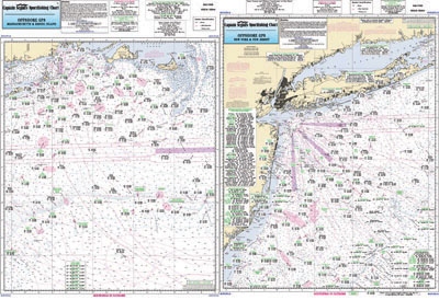 OFGPS18 Offshore Canyon chart off MA, RI, CT, NY, NJ