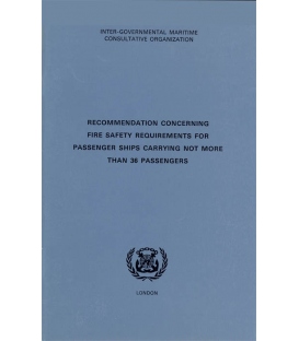IMO I842E- Recommendation Concerning Fire Safety Requirements for Passenger Ships Carrying Not More Than 36 Passengers, 1978 Ed.