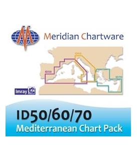Meridian Digital Chart ID50,60,70 - Combined Mediterranean