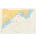 British Admiralty Japanese Nautical Chart 63 East Coast, Onahama Ko