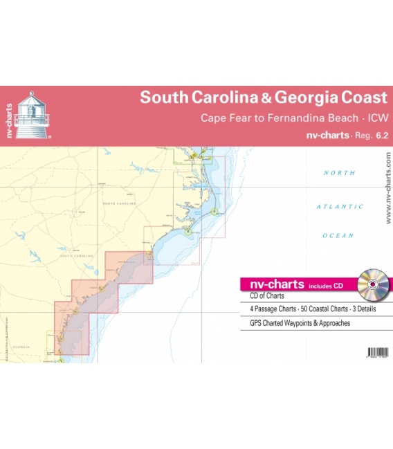 NV-Charts Reg. 6.2 South Carolina & Georgia Coast
