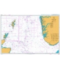 British Admiralty Nautical Chart 2182C North Sea Northern Sheet