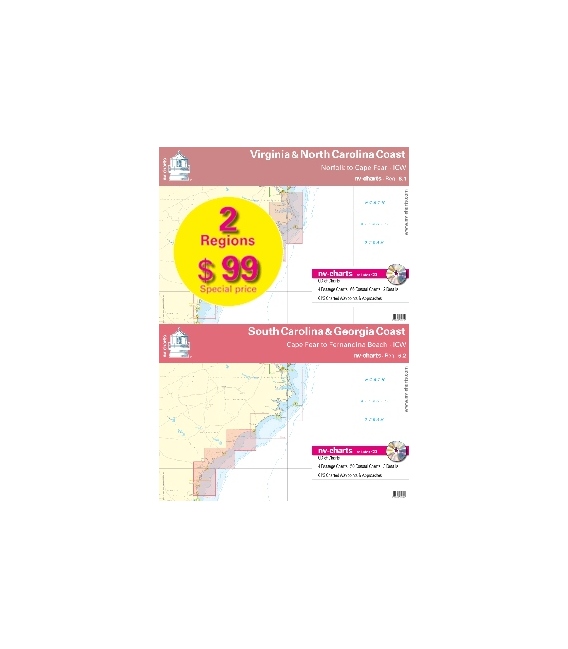 NV. Chart Box Region 6, South & North Carolina (6.1+6.2)