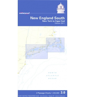 NV-Charts Waterproof 3.0: New England South New York to Cape Cod, 2011 Edition