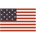 Star Spangled Banner Flag (Dyed)