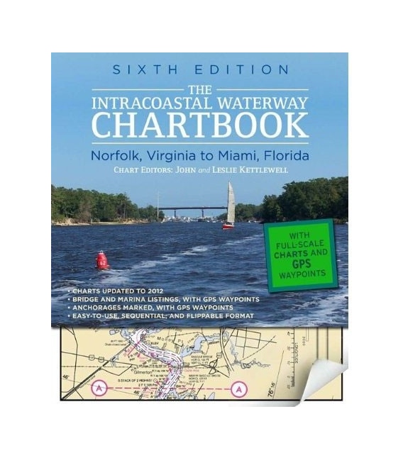 Intracoastal Waterway Chartbook, Norfolk to Miami, 6th edition 2012