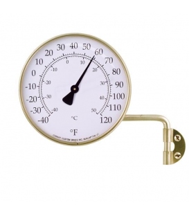 Vermont Dial Thermometer (Brass)