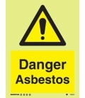 7554 Danger Asbestos