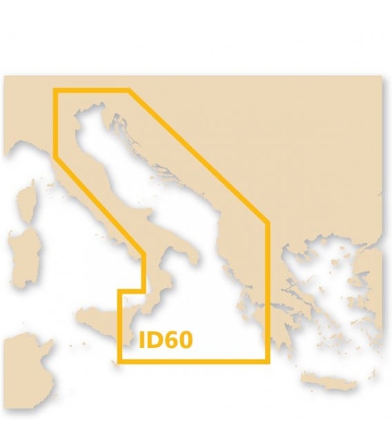 Meridian Digital Chart ID60 - Central Mediterranean