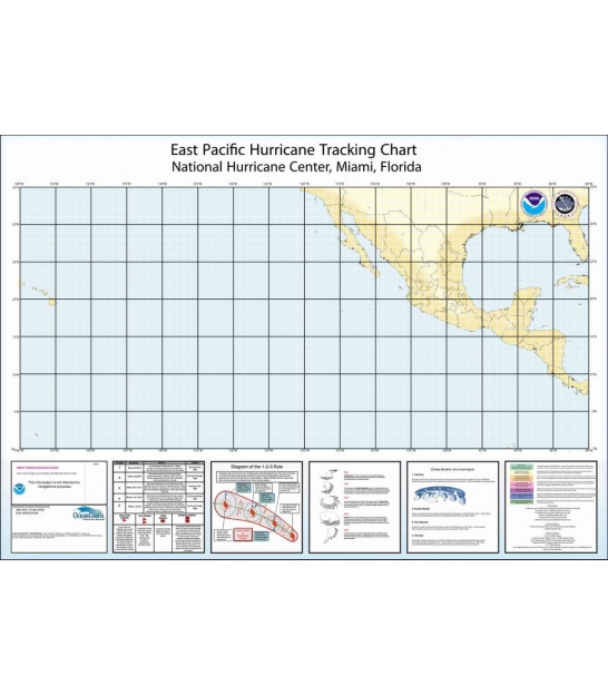 Hurricane Tracking Chart East Pacific