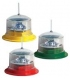 Sealite PC-415 Lighted Pile Caps Comes with SL15 self-contained solar LED marine lantern - range of colours available