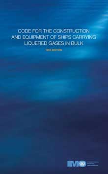 IMO e-Book E782E Gas Carrier Code, 1983 Edition