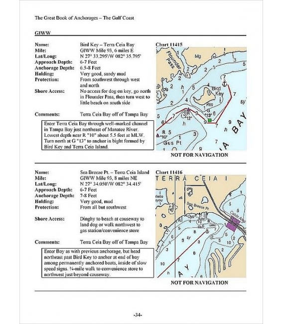 The Great Book of Anchorages: The Gulf Coast (1st 2014)