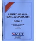 BK-M006 Limited Master, Mate & Operator Book 6. Revised Ed. "K".