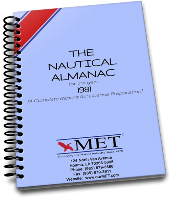 1981 Nautical Almanac (Reprint)