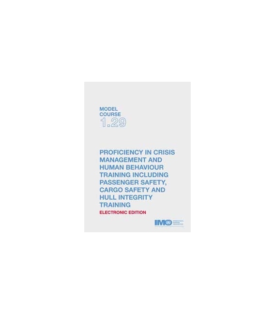 IMO e-Book ET129E - e-book: Proficiency in Crisis Management, 2000 Edition