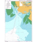 British Admiralty Nautical Chart 1286 Approaches to Panjin Gang and Yingkou Gangqu