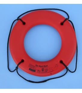 Hard Shell Ring Buoy -  24", Orange
