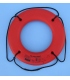 Hard Shell Ring Buoy -  24", Orange