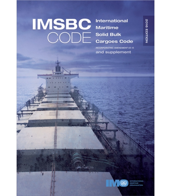 IMO IH260E IMSBC Code and Supplement (inc. Amdt 03-15), 2016 Edition