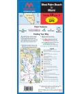 Florida West Palm Beach to Miami Waterproof Chart, 3rd Edition, 2016