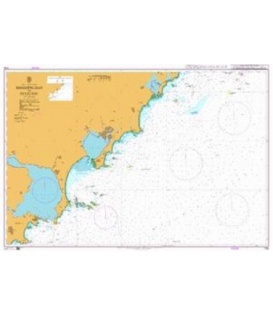 British Admiralty Nautical Chart 1720 Dongding Dao to Gulei Tou