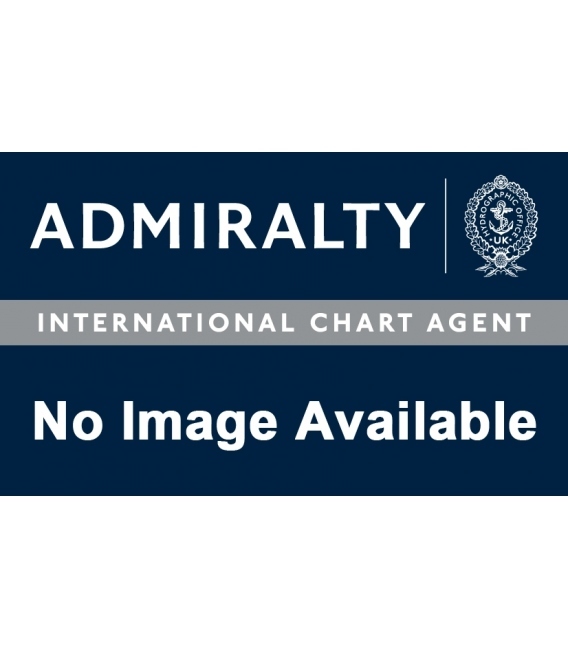 British Admiralty Nautical Chart 375 Approaches to Veracruz