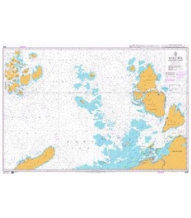 British Admiralty Nautical Chart 2683 Barents Sea Southern Part