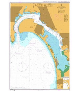 British Admiralty Nautical Chart 897 San Diego Bay