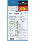 Maptech - Lower Chesapeake Bay Waterproof Chart, 3rd Edition 2016