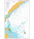 British Admiralty Nautical Chart 287 Eastern Approaches to Balabac Strait