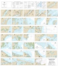 NOAA Chart 14846 (Small-Craft Chart Book) W. End of Lake Erie from Perrysburg, OH, on the Maumee R. to Huron R., MI, and Bar Pt.