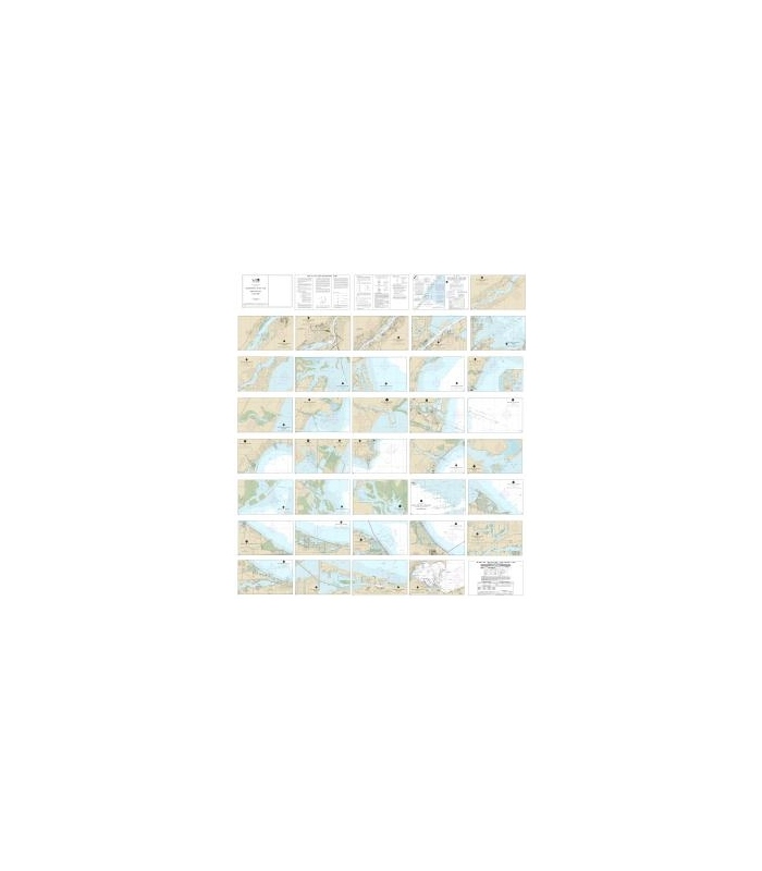 NOAA Chart 14846 (SmallCraft Chart Book) West End of Lake Erie from