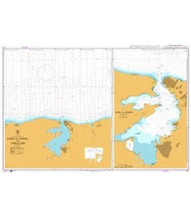 British Admiralty Nautical Chart 410 Bahiá del Mariel and Approaches