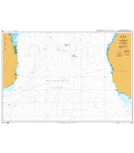 British Admiralty Nautical Chart 3880 Mozambique Channel - Southern Part
