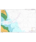 British Admiralty Nautical Chart 104 Approaches to the Humber Traffic Separation Scheme