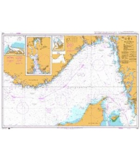 British Admiralty Nautical Chart 1402 Skagerrak