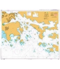 British Admiralty Nautical Chart 3004 Farsund and Approaches