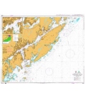 British Admiralty Nautical Chart 3506 Arendal Havn and Approaches