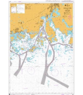 British Admiralty Nautical Chart 3817 Approaches to Porvoo