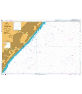 British Admiralty Charts 4169 Approaches to Durban Oil Terminal SBM