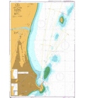 British Admiralty Nautical Chart 696 East Coast, Port and Passes of Toamasina (Tamatave)