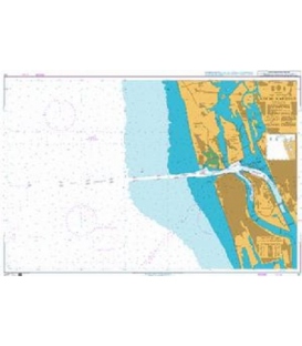 British Admiralty Nautical Chart 61 Kochi Harbour